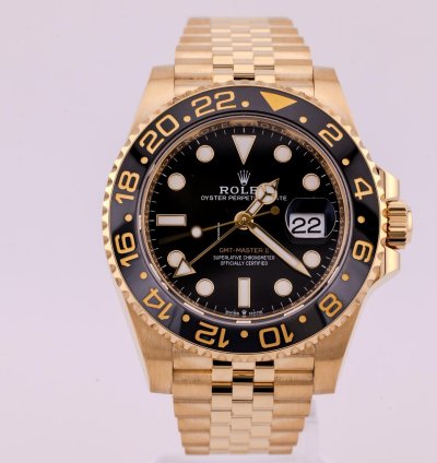 Rolex Gmt-master Ii 2023 Gmt-master Ii Yellow Gold Zombie Unworn 126718grnr Unworn