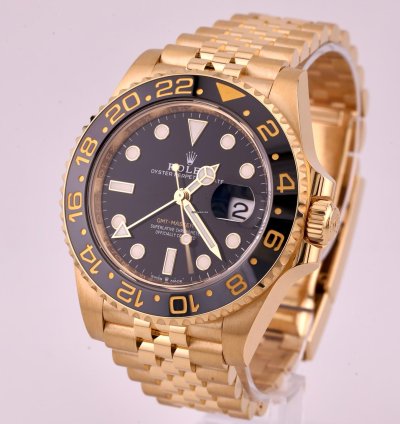 Rolex Gmt-master Ii 2023 Gmt-master Ii Yellow Gold Zombie Unworn 126718grnr Unworn