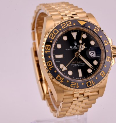Rolex Gmt-master Ii 2023 Gmt-master Ii Yellow Gold Zombie Unworn 126718grnr Unworn