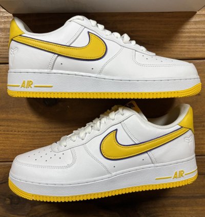 Kobe Bryant Air Force 1 Low Retro Qs Lakers Home
