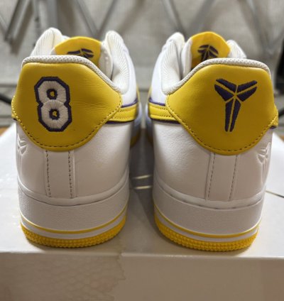 Kobe Bryant Air Force 1 Low Retro Qs Lakers Home