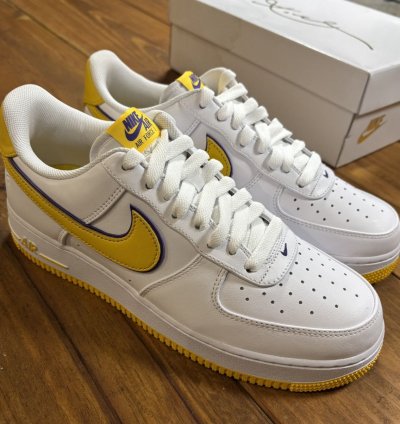 Kobe Bryant Air Force 1 Low Retro Qs Lakers Home