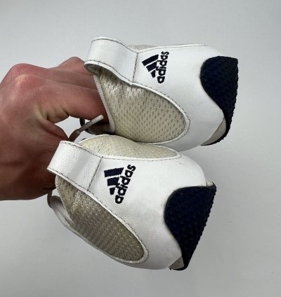 Adidas Taekwondo Martial Arts Dance Trainers Low White Navy