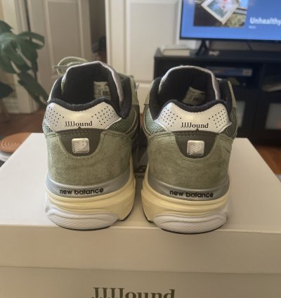 New Balance 990v3 Jjjjound Olive Green