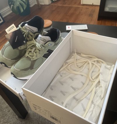 New Balance 990v3 Jjjjound Olive Green