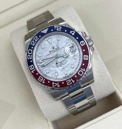 Rolex Gmt-master Ii 2023 Rolex Gmt Master Ii Pepsi Meteorite Unworn Box Papers 116719blro