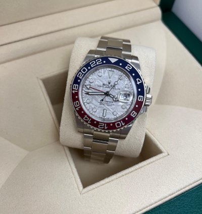 Rolex Gmt-master Ii 2023 Rolex Gmt Master Ii Pepsi Meteorite Unworn Box Papers 116719blro