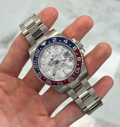 Rolex Gmt-master Ii 2023 Rolex Gmt Master Ii Pepsi Meteorite Unworn Box Papers 116719blro