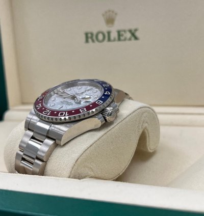 Rolex Gmt-master Ii 2023 Rolex Gmt Master Ii Pepsi Meteorite Unworn Box Papers 116719blro