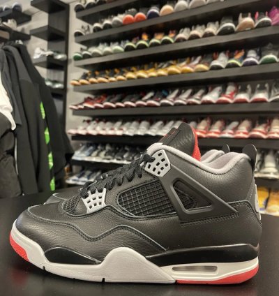 Air Jordan 4 Retro Bred Reimagined