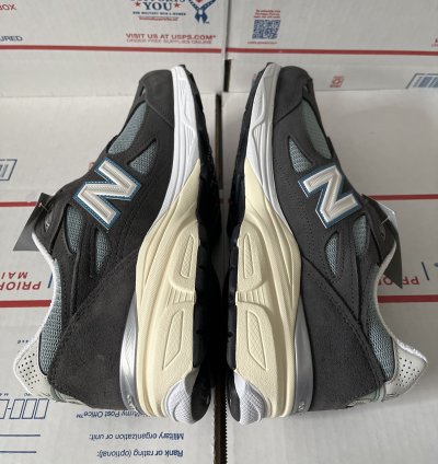 New Balance 990v3 Miusa Kith Steel Blue