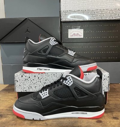 Air Jordan 4 Retro Bred Reimagined