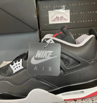 Air Jordan 4 Retro Bred Reimagined