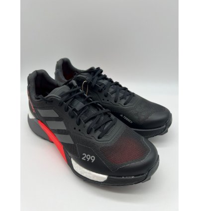 Adidas Terrex Agravic Ultra Trail Mens Black Fy7628 Size 7
