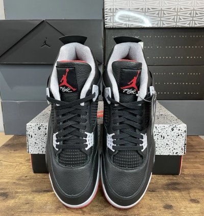 Air Jordan 4 Retro Bred Reimagined