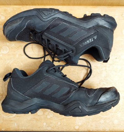 Adidas Terrex Ax3 Men Us 8 Core Black Carbon Hiking Shoes