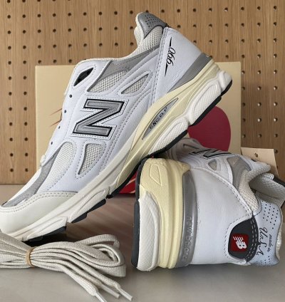 New Balance 990v3 Teddy Santis Aime Leon Dore Sea Salt White