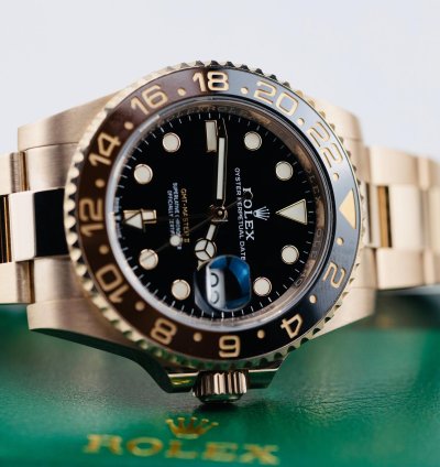 Rolex Gmt-master Ii 2024 Gmt Master Ii Full Rose Gold Rootbeer 126715chnr