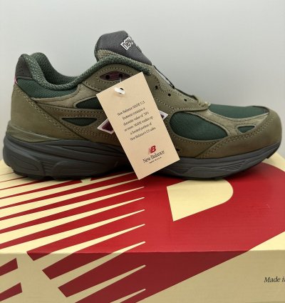 New Balance 990v3 Teddy Santis Green Purple