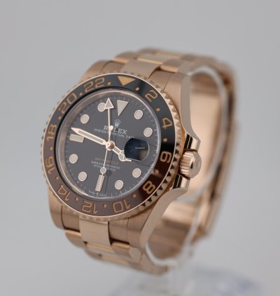 Rolex Gmt-master Ii 2024 Gmt Master Ii Rootbeer Rose Gold 126715chnr