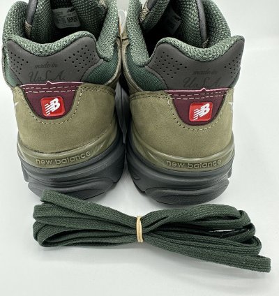 New Balance 990v3 Teddy Santis Green Purple