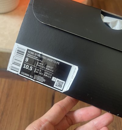 Kobe Iv 4 Protro Nike Undefreated