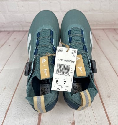 Adidas The Parley Road Boa Hazy Emerald Cycling Shoes