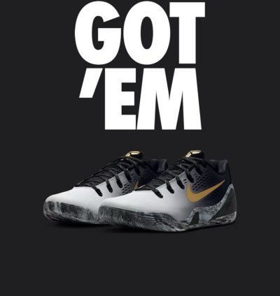 Kobe Ix 9 Em Elite Low Protro Mambacita - Size 10