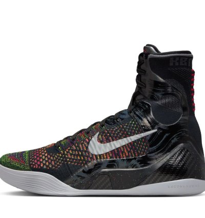 Kobe Ix Elite High Protro Black Metallic Silver