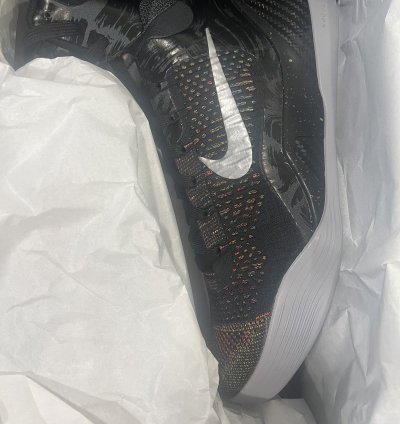 Kobe Ix Elite High Protro Black Metallic Silver