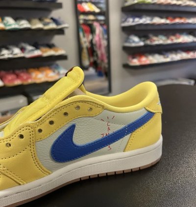 Air Jordan 1 Retro Low Og Sp Travis Scott Canary