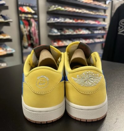 Air Jordan 1 Retro Low Og Sp Travis Scott Canary