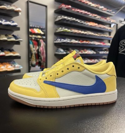 Air Jordan 1 Retro Low Og Sp Travis Scott Canary
