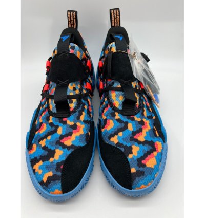 Adidas Trae Young 1 Pixel Black Blue Multi Men Size 12