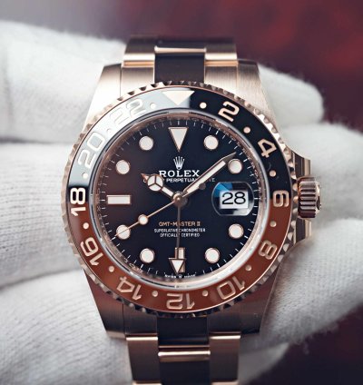 Rolex Gmt-master Ii 2025 New Rootbeer Everose Gold 126715chnr