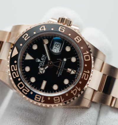 Rolex Gmt-master Ii 2025 New Rootbeer Everose Gold 126715chnr