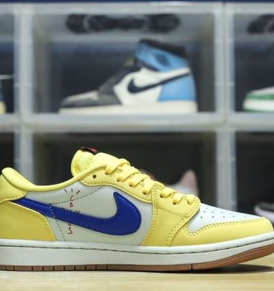 Air Jordan 1 Retro Low Og Sp Travis Scott Canary