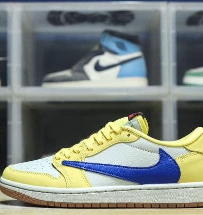 Air Jordan 1 Retro Low Og Sp Travis Scott Canary
