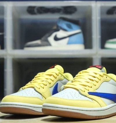 Air Jordan 1 Retro Low Og Sp Travis Scott Canary