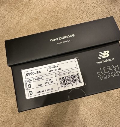 New Balance 990v4 Joe Freshgoods Miusa 1998 Intro Size Us 8