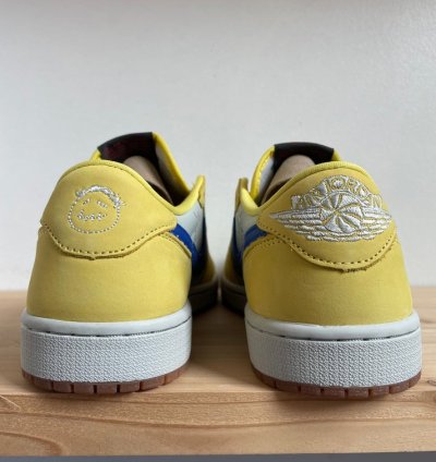 Air Jordan 1 Retro Low Og Sp Travis Scott Canary