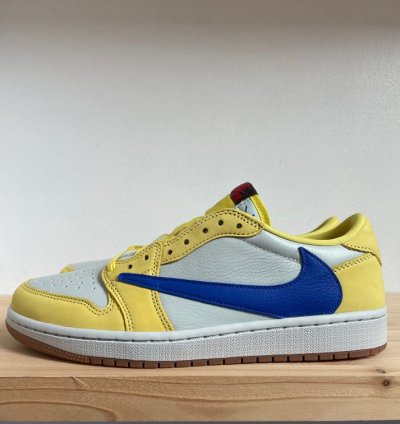 Air Jordan 1 Retro Low Og Sp Travis Scott Canary