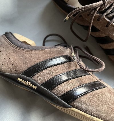 Adidas Tuscany Style Goodyear Suede Brown Y2k Racing Sneaker