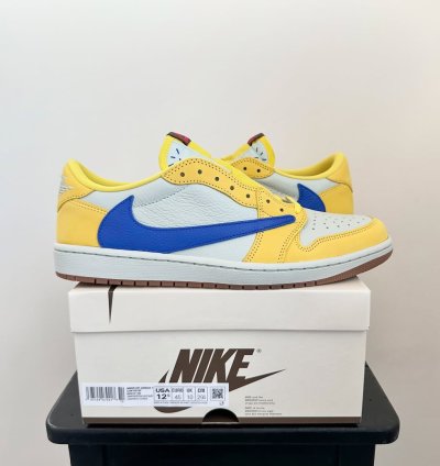 Air Jordan 1 Retro Low Og Sp Travis Scott Canary