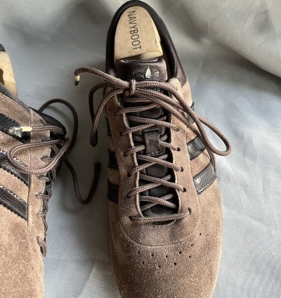 Adidas Tuscany Style Goodyear Suede Brown Y2k Racing Sneaker