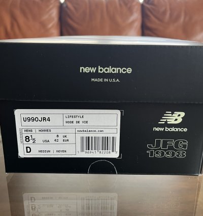 New Balance 990v4 Miusa Joe Freshgoods 1998 men 8 5