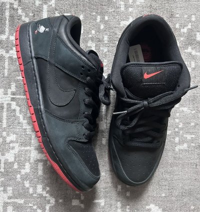 Nike Sb Jeff Staples Dunk Low Black Pigeon