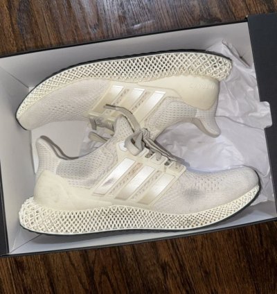 Adidas Ultra 4d Core White 2020 Fx4089 Us Men 10 5