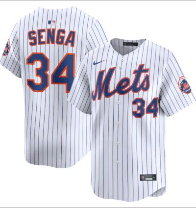 New York Mets 34 Kodai Senga Jersey Stitched