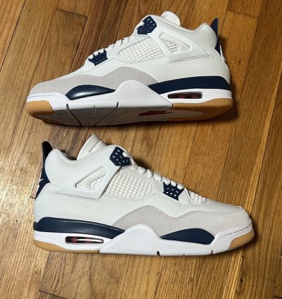 Nike Sb Jordan 4 Navy